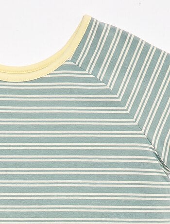 T-shirt sans sens & réversible à manches courtes