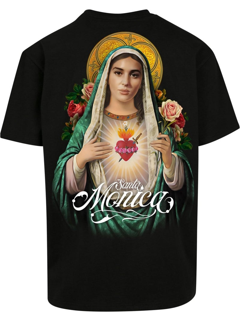 T-shirt santa monica - mister tee Noir - Kiabi