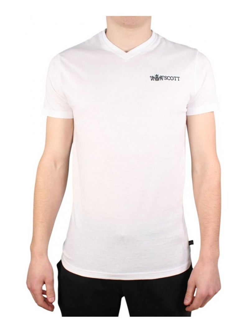 T-shirt Scott Homme Blanc - Kiabi