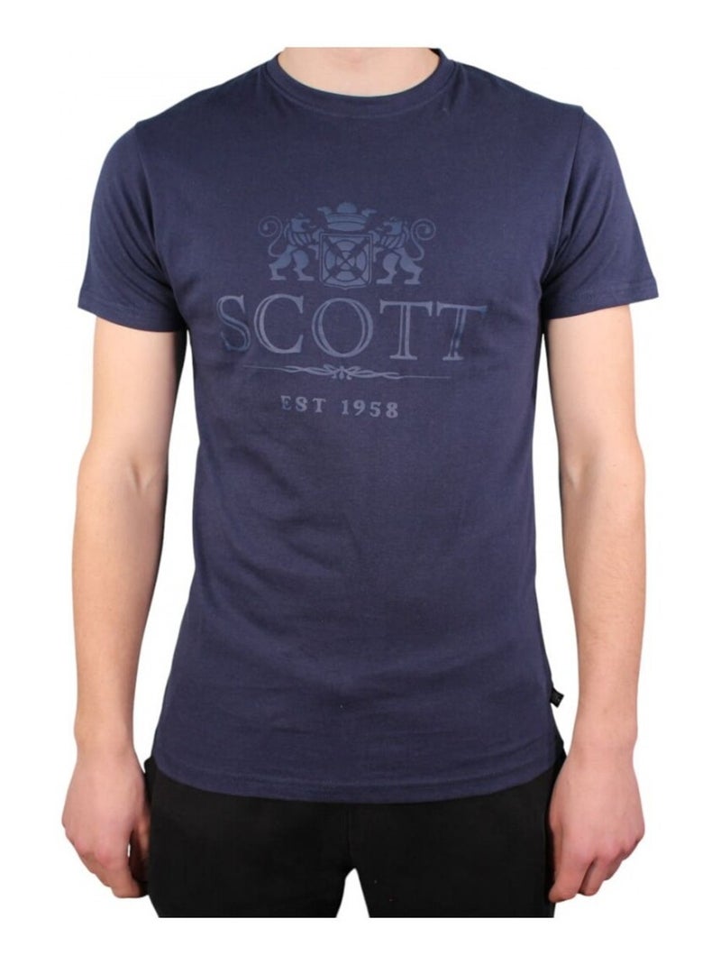T-shirt Scott Homme Bleu marine - Kiabi