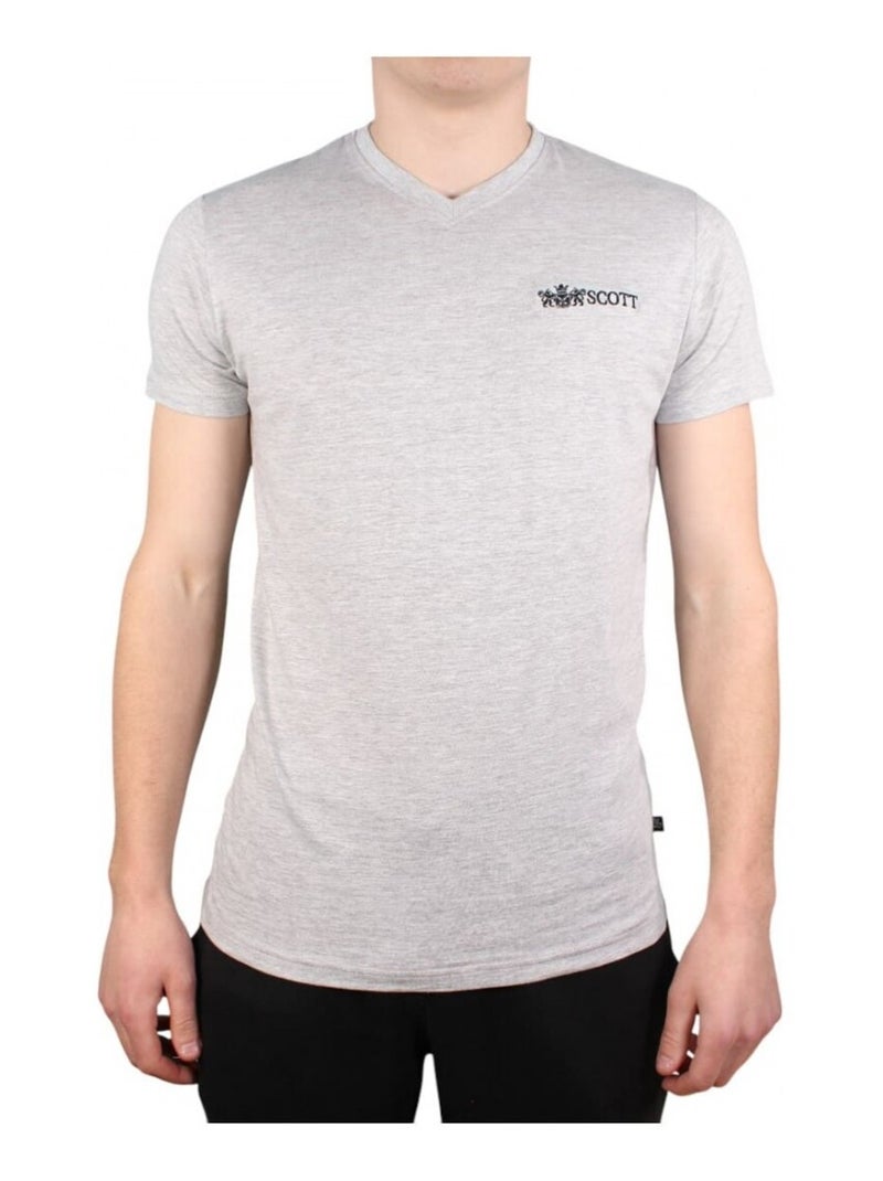 T-shirt Scott Homme Gris - Kiabi