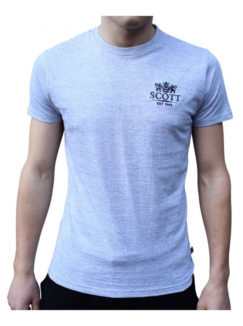 T-shirt Scott Homme Gris - Kiabi