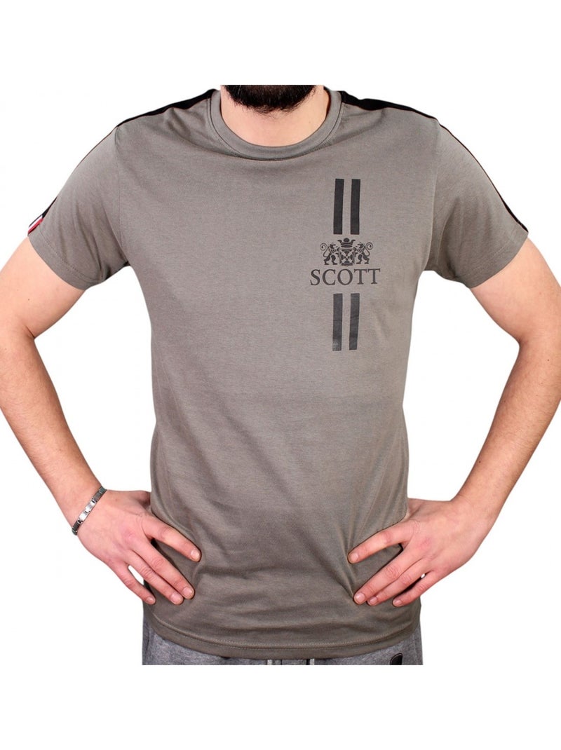 T-shirt Scott Homme Gris foncé - Kiabi