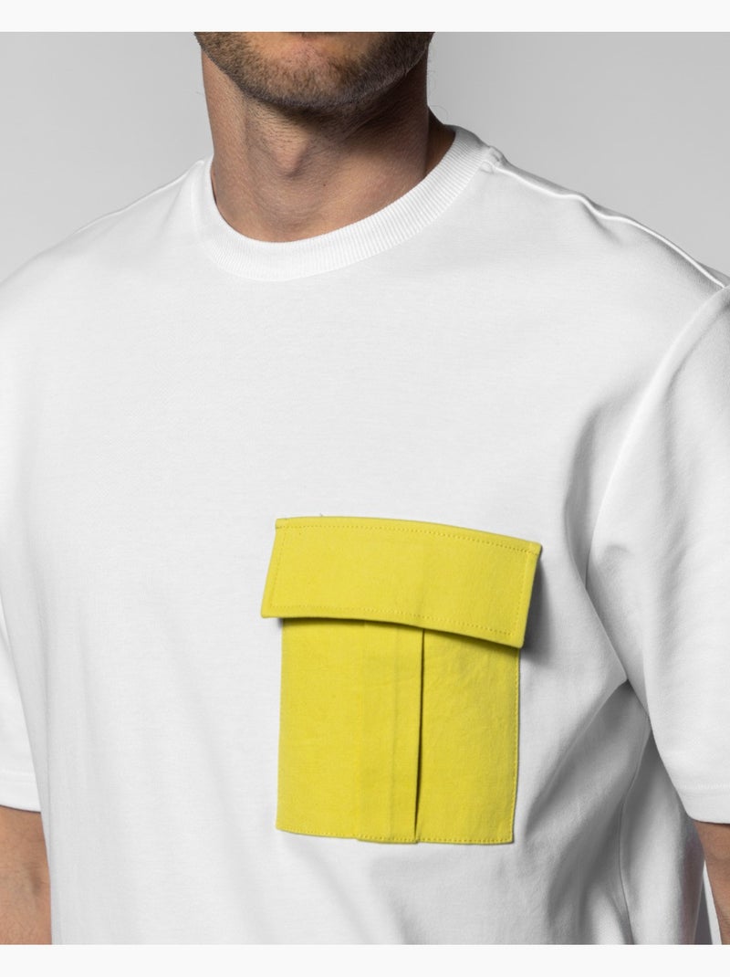 T-shirt Shade   Regular - New Man Blanc - Kiabi