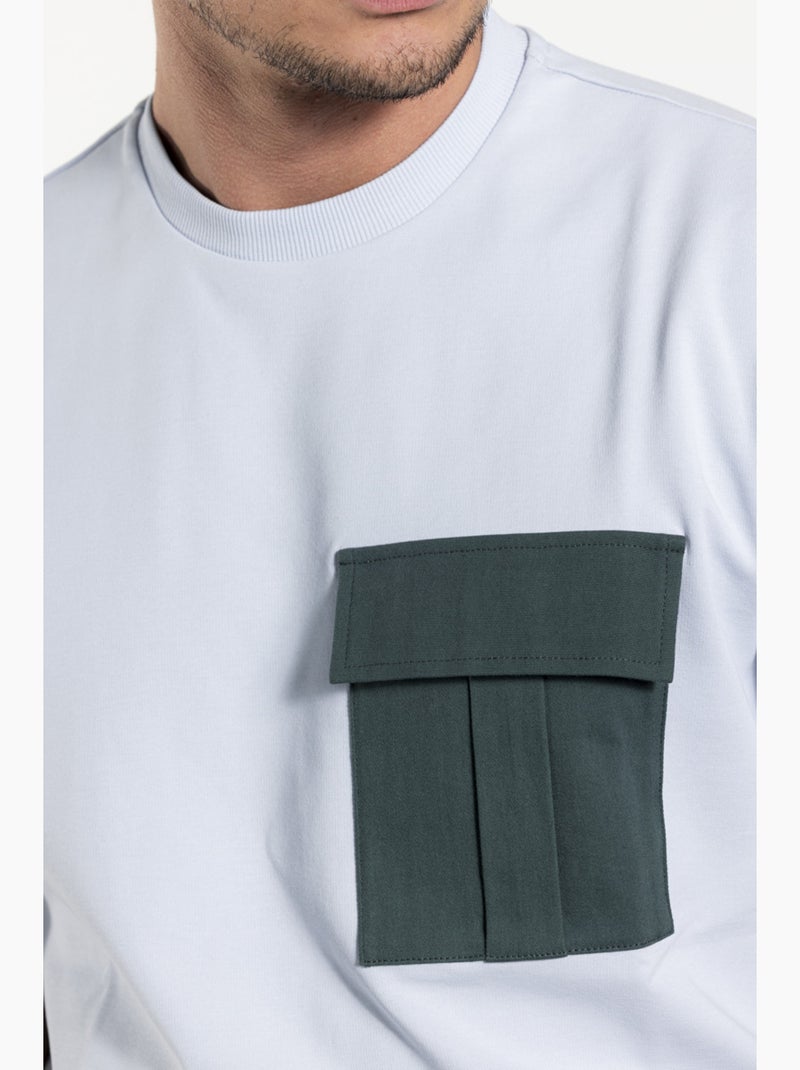 T-shirt Shade   Regular - New Man Bleu - Kiabi