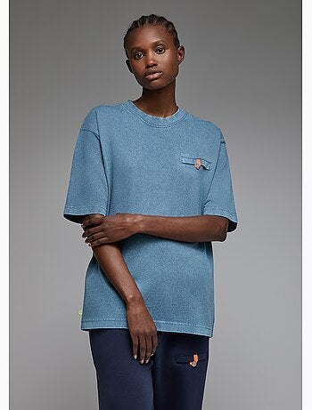 T-shirt shiba (acid washed) femme - sae paris