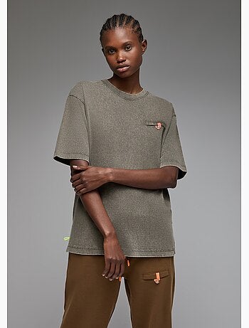 T-shirt shiba (acid washed) femme - sae paris