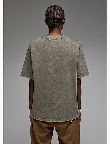 T-shirt shiba (acid washed) femme - sae paris