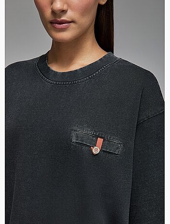 T-shirt shiba (acid washed) femme - sae paris