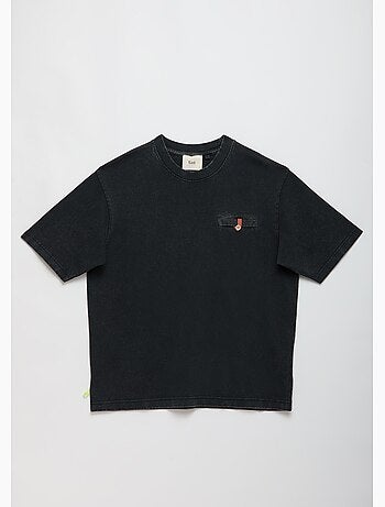 T-shirt shiba (acid washed) femme - sae paris