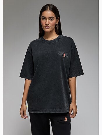 T-shirt shiba (acid washed) femme - sae paris