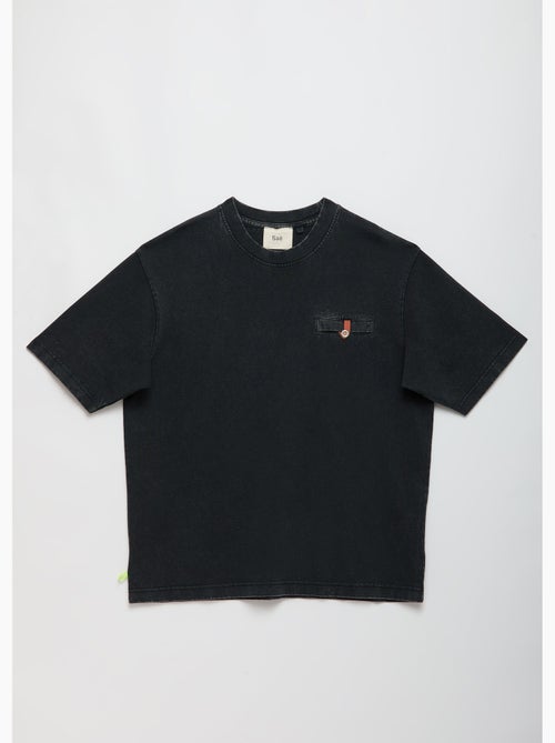 T-shirt shiba (acid washed) femme - sae paris - Kiabi T-shirt shiba (acid washed) femme - sae paris - Kiabi