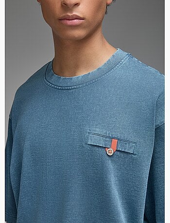 T-shirt shiba (acid washed) homme - sae paris