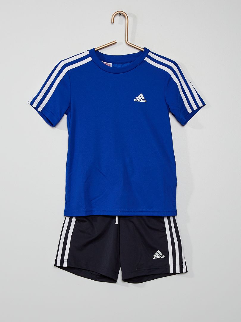 T-shirt + short 'adidas' bleu - Kiabi