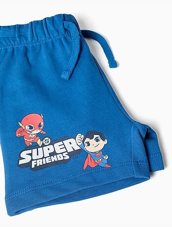T-shirt + short avec imprimé super friends