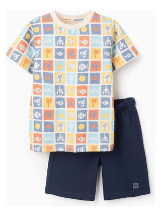 T-shirt + Short en Coton