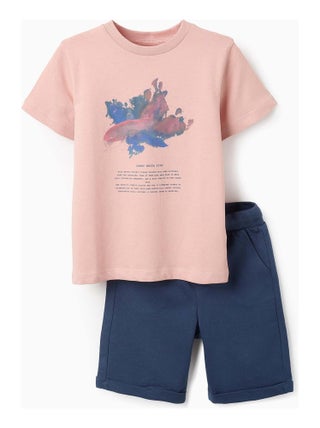 T-shirt + Short en Coton