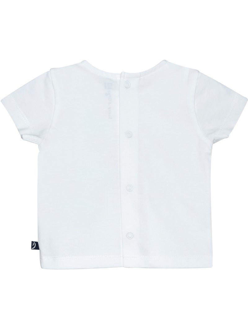 T-shirt, short et bavoir bandana Ronan Blanc - Kiabi