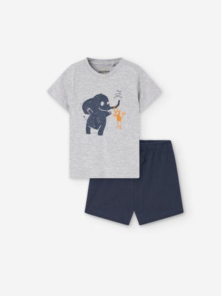 T-Shirt + Short Imprimé