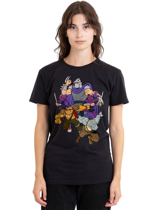 T-shirt shredder and foot clan - les tortues ninja - Kiabi T-shirt shredder and foot clan - les tortues ninja - Kiabi