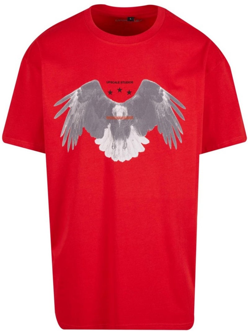 T-shirt sick eagle - mister tee Rouge clair - Kiabi