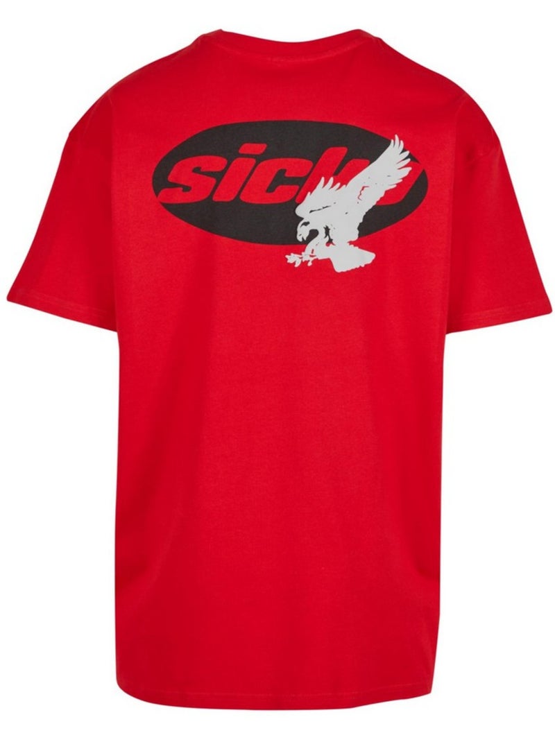 T-shirt sick eagle - mister tee Rouge clair - Kiabi
