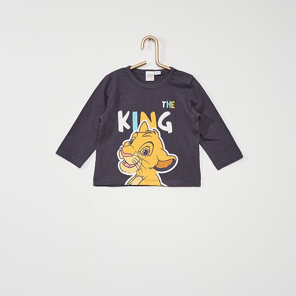 T Shirt Simba De Disney Bebe Garcon Bleu Kiabi 8 00