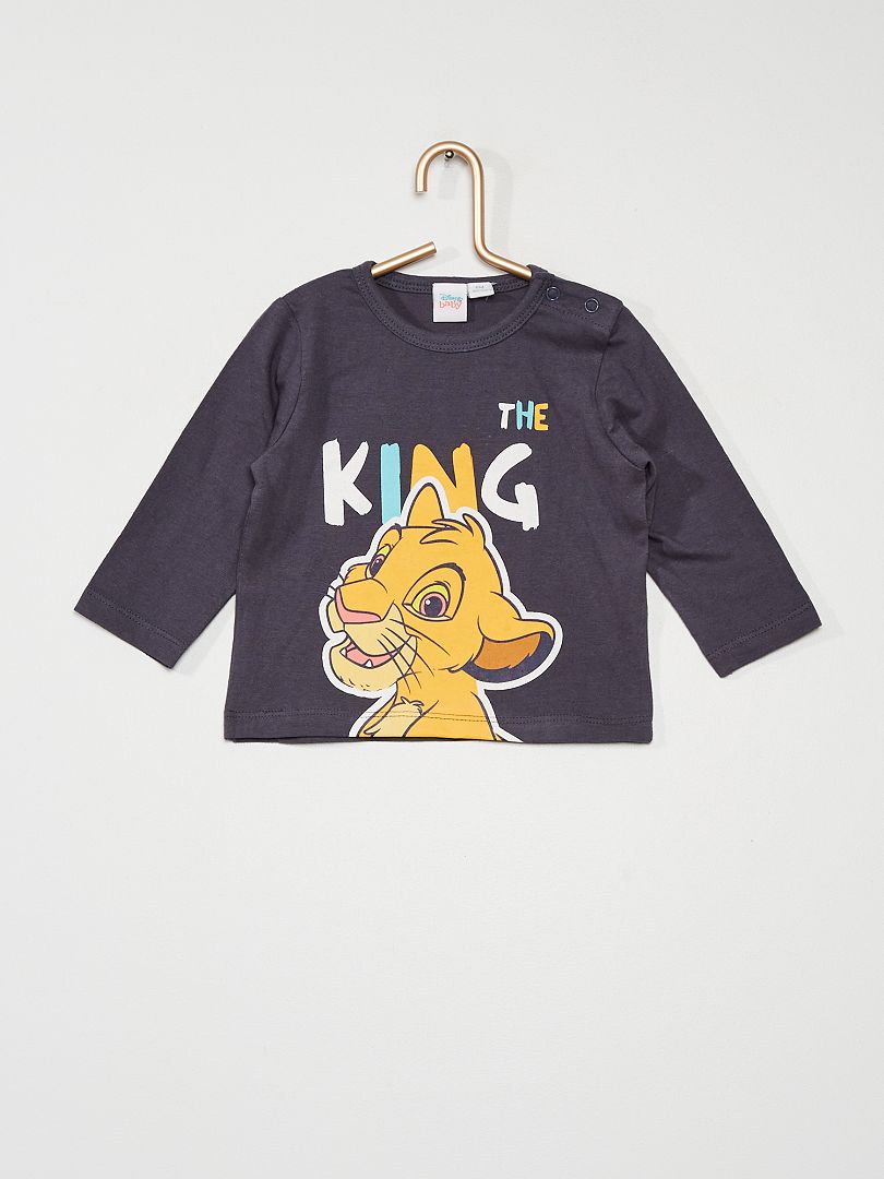 T-shirt 'Simba' de Disney bleu - Kiabi