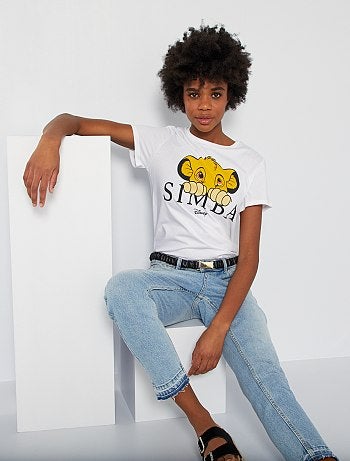 T-shirt 'Simba' 'Le roi lion' 'Disney'