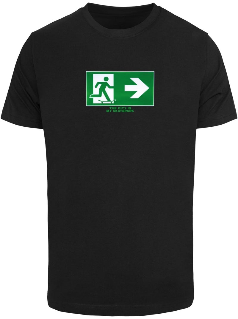 T-shirt skate exit - mister tee Noir - Kiabi