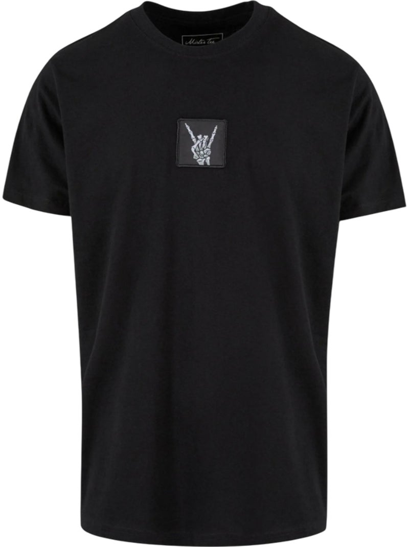 T-shirt skelett patch - mister tee Noir - Kiabi