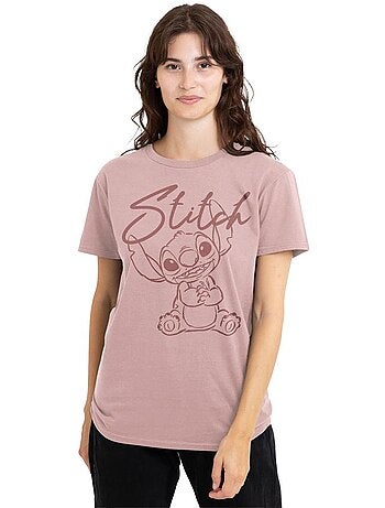 T-shirt sketchy and cute - lilo et stitch (stitch)
