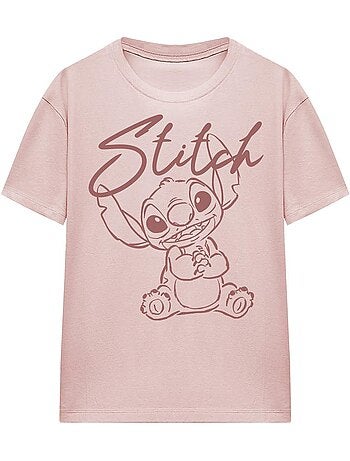T-shirt sketchy and cute - lilo et stitch (stitch)
