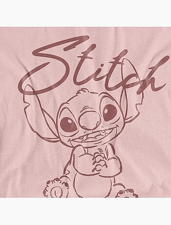 T-shirt sketchy and cute - lilo et stitch (stitch)