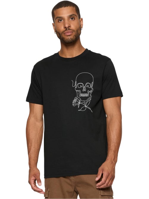 T-shirt skull one line - mister tee - Kiabi