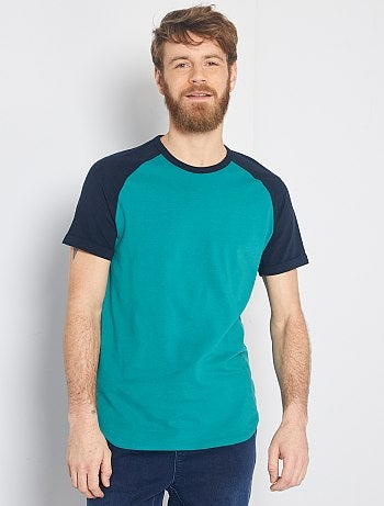 T-shirt slim bicolore 'éco-conception'