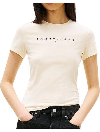 T-shirt slim femme tommy hilfiger