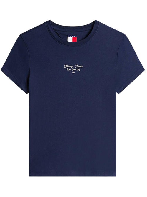 T-Shirt Slim Femme Tommy Hilfiger Logo - Kiabi