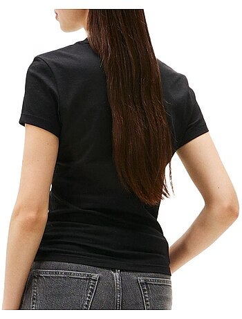 T-Shirt Slim Femme Tommy Hilfiger Logo