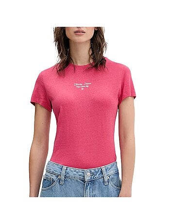T-Shirt Slim Femme Tommy Hilfiger Logo