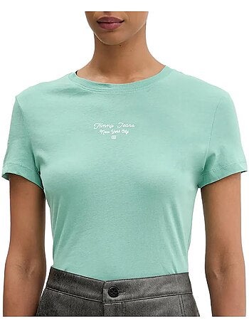 T-Shirt Slim Femme Tommy Hilfiger Logo