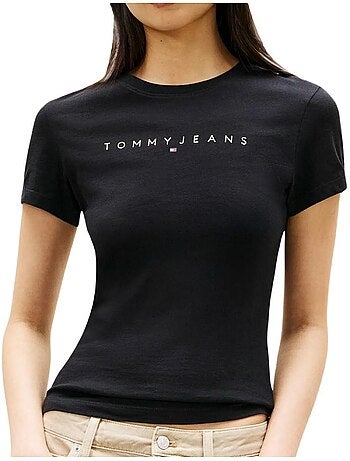 T-shirt slim femme tommy hilfiger