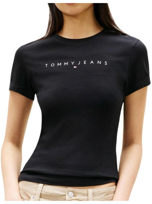 T-shirt slim femme tommy hilfiger - Kiabi