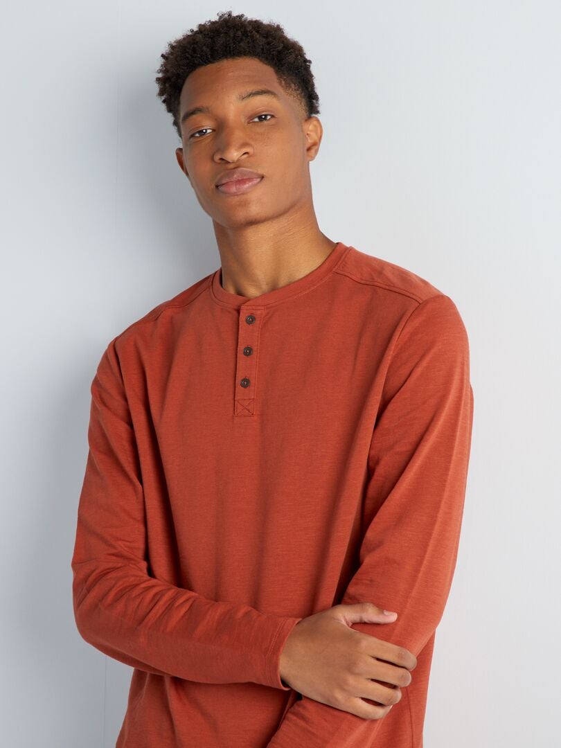 Chemisier Marlboro Classics Marron Coton - Taille S (36/38) Slim Fit, Occasion Très Bon état
