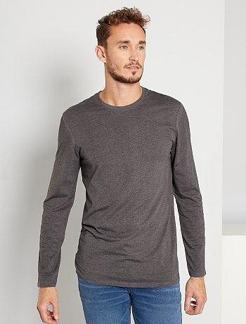 T-shirt slim pur coton +1m90