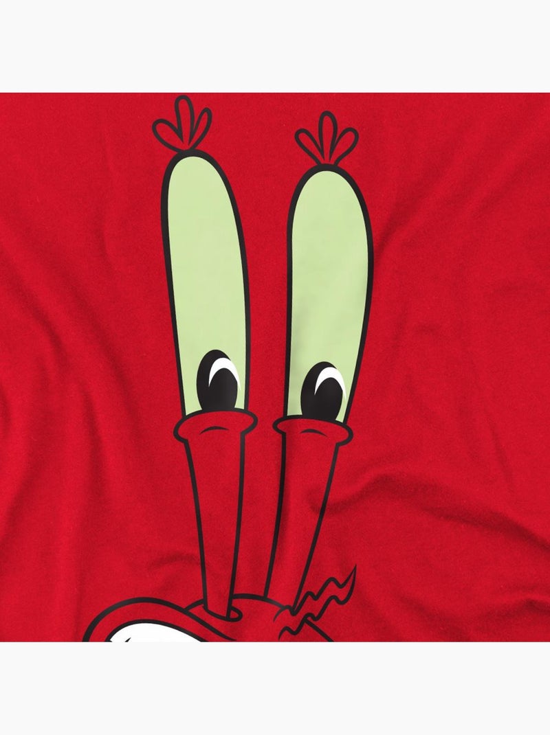 T-shirt smile - bob l'éponge Rouge - Kiabi
