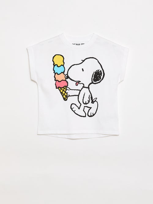 T-shirt 'Snoopy' à manches courtes - Kiabi