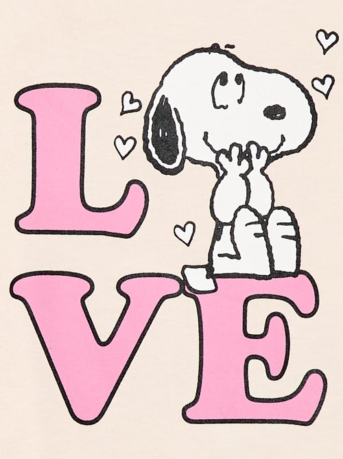 T-shirt 'Snoopy' manches courtes - Kiabi