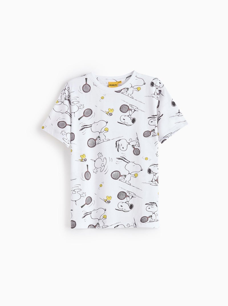 T-shirt, Snoopy MO Fashion Blanc - Kiabi