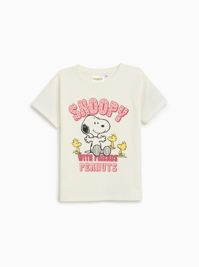 T-shirt « Snoopy » MO Fashion Blanc - Kiabi